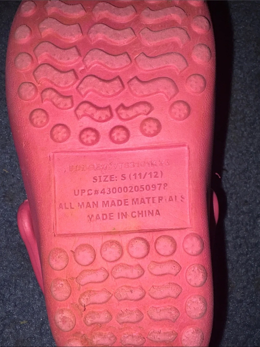 Kids Pink Slip-On Clog Shoes with Cute Character Charm